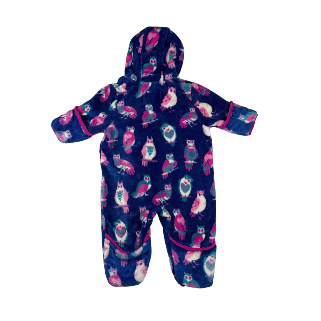 Hatley Owl Fleece Bunting - 6-12 Months - Ready Kids Canada