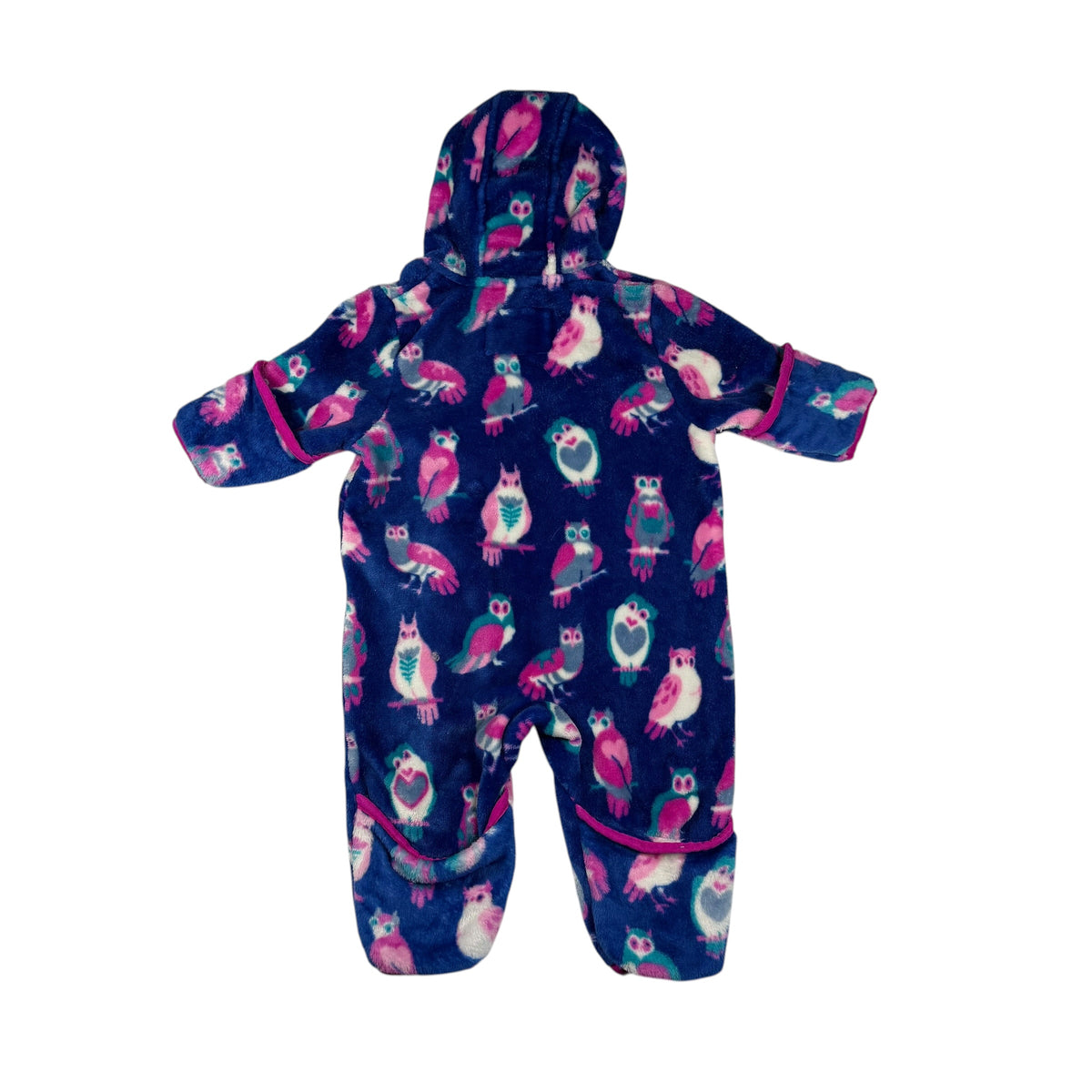 Hatley Owl Fleece Bunting - 6-12 Months - Ready Kids Canada