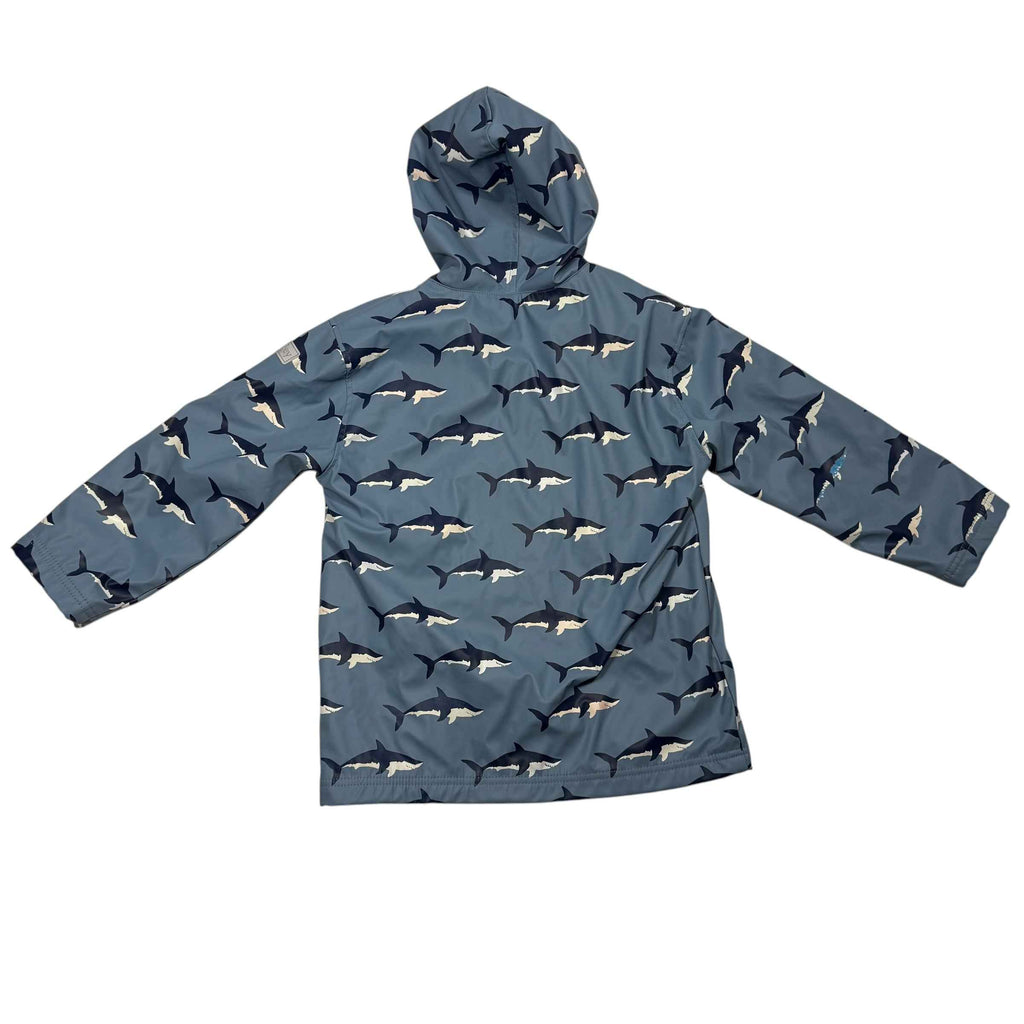 Hatley Kids Shark Raincoat Size 6 - Ready Kids Canada