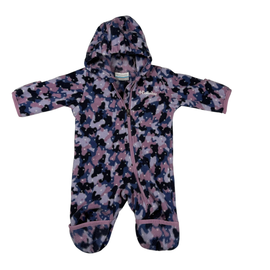 Columbia Baby Fleece Bunting - Purple Camo - Size 0-3 Months - Ready Kids Canada