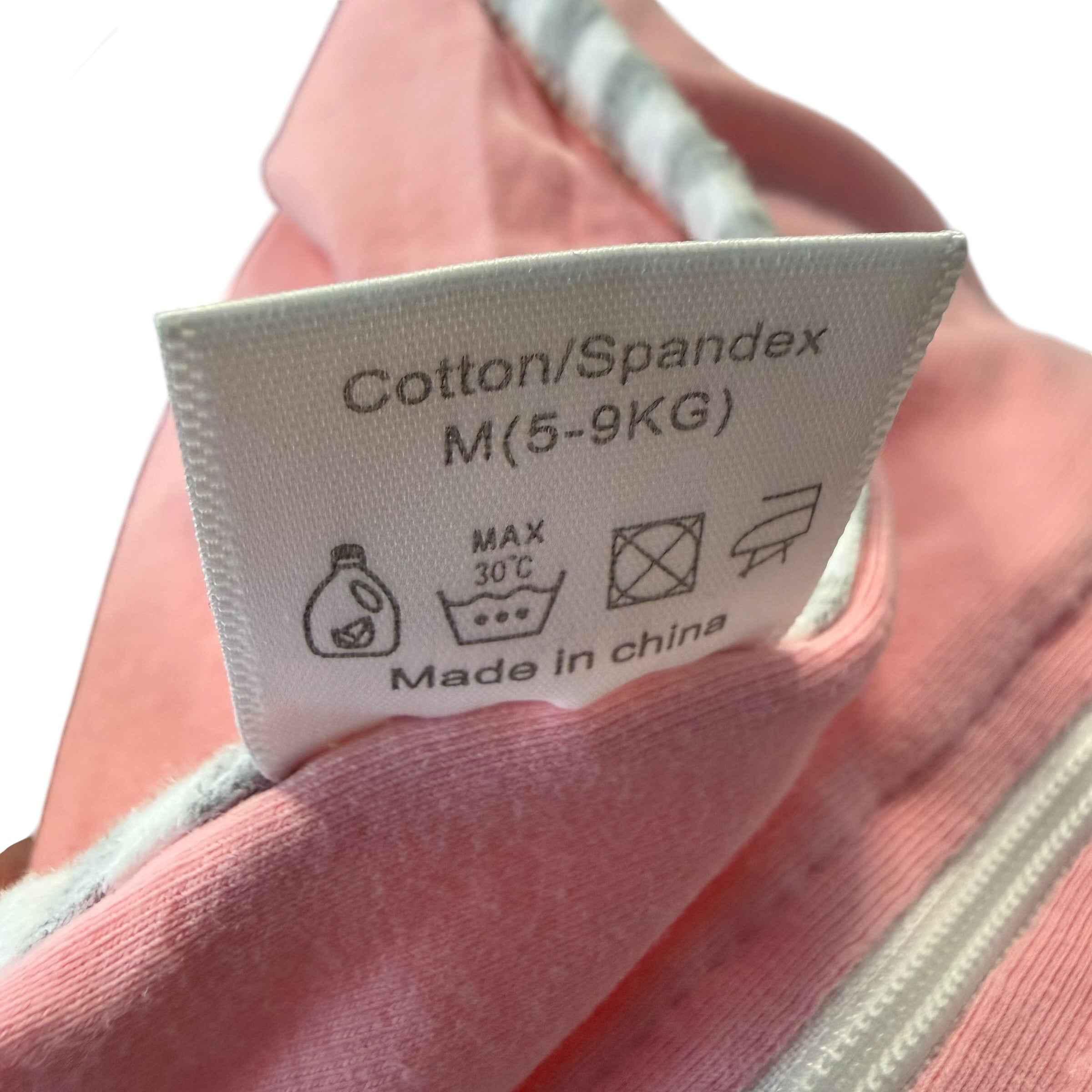 Insular Baby Sleep Sack Swaddle, Pink and Grey Stripes, Size Medium (5–9 KG) - Ready Kids Canada