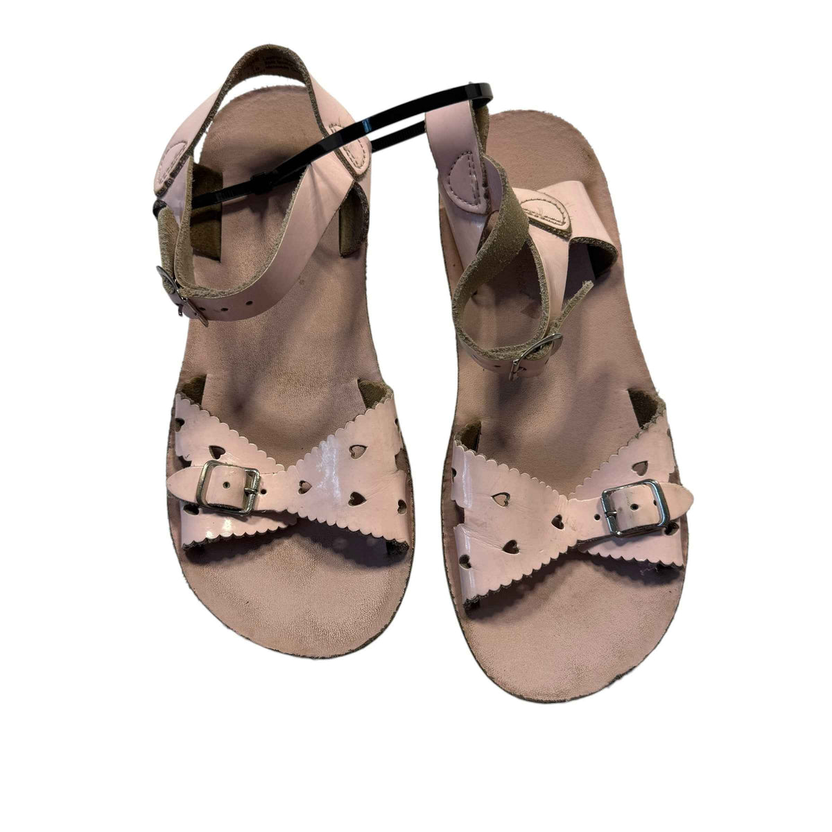 Sun-San Sweetheart Sandals – Shiny Pink Big Kid Size 2 - Ready Kids Canada