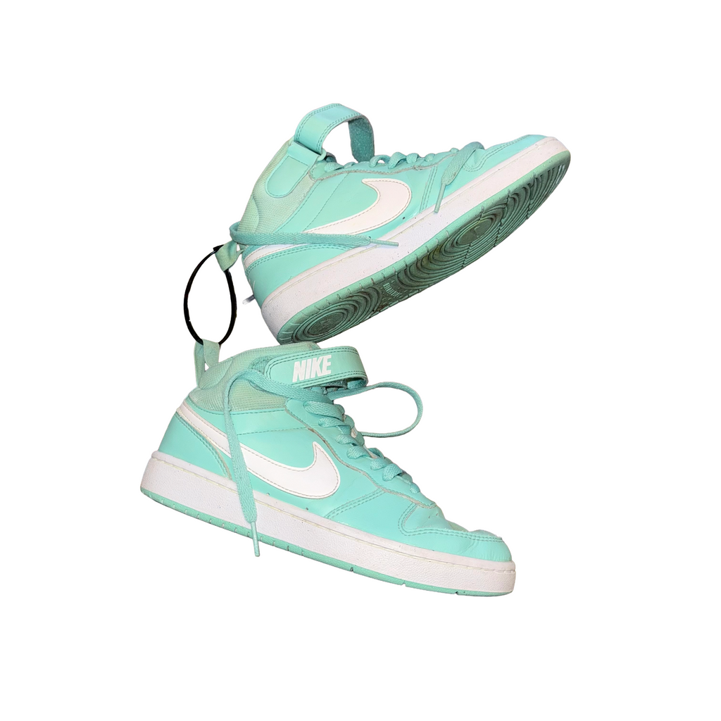 Nike Court Borough Mid 2 GS Emerald Rise size 5 sneakers