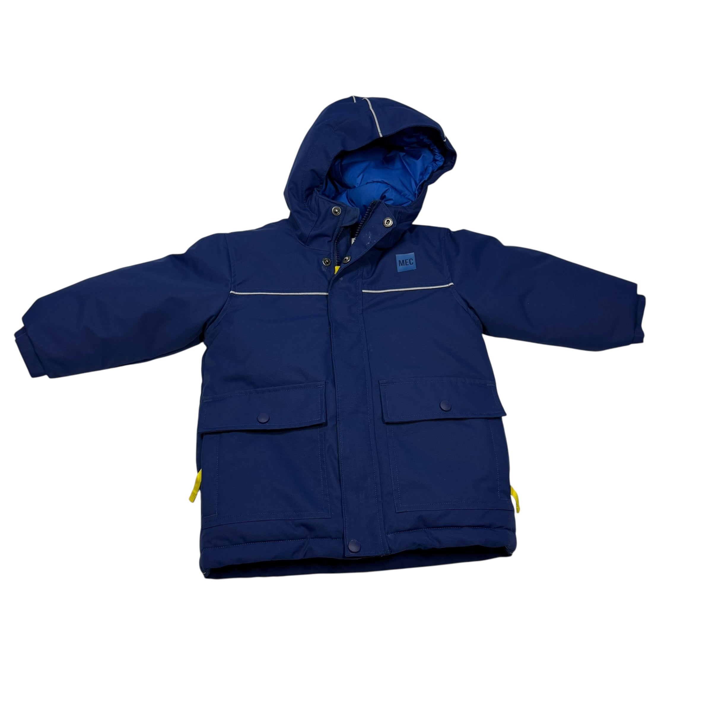 MEC Toaster Jacket and Bib Snow Pants Blue and Black 2T - Ready Kids Canada