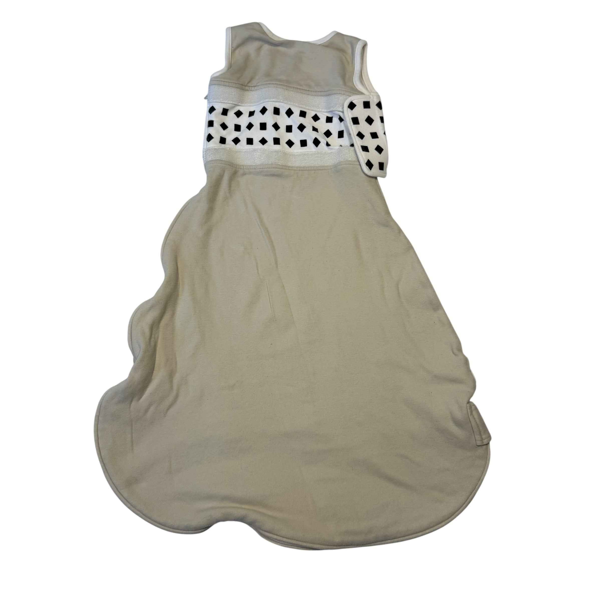 Nanit Breathing Wear Baby Sleeping Bag Sleep Sack - Khaki Beige Grid - Size 12-24 Months - Ready Kids Canada