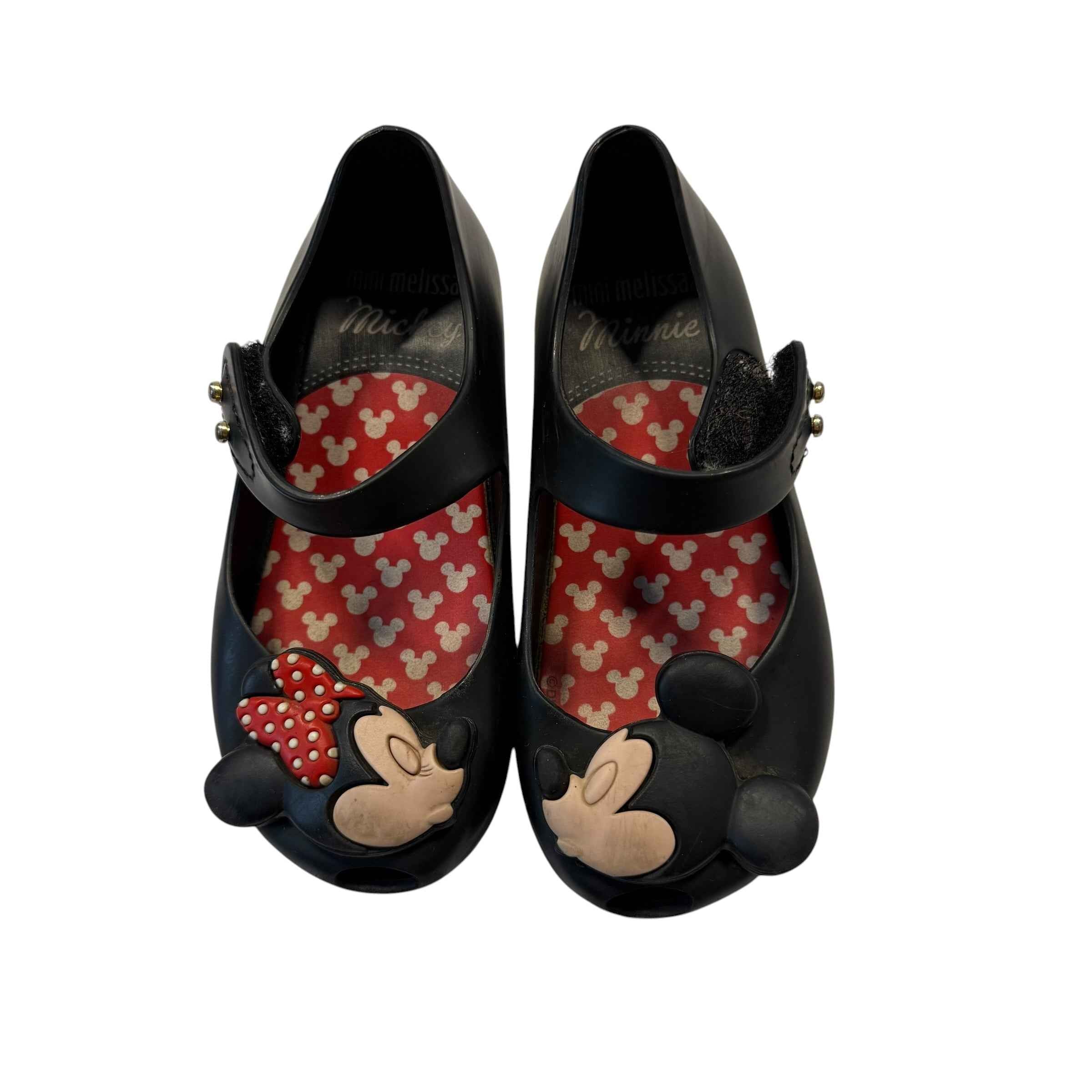 Mini Melissa Kids Disney Mickey and Minnie Mouse Jelly Shoes - US Size 8 Toddler - Ready Kids Canada