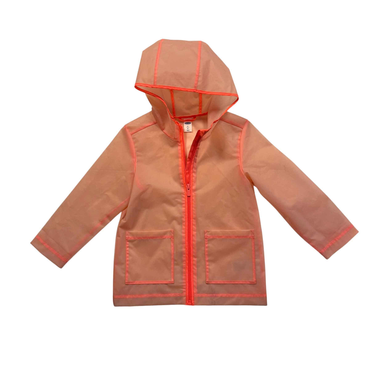 Old Navy Translucent Hooded Rain Jacket Size 4T - Ready Kids Canada