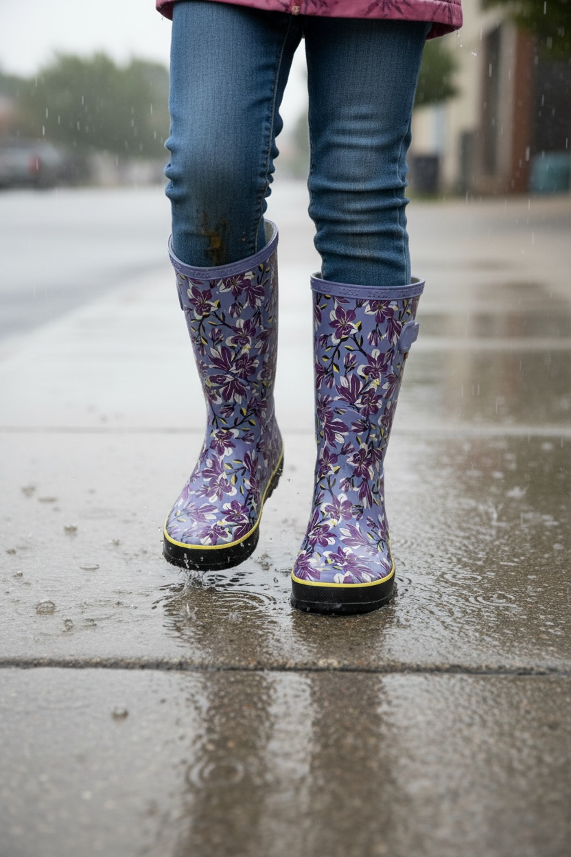 Bogs Magnolia Rain Boots Big Kid Size 5 - Ready Kids Canada