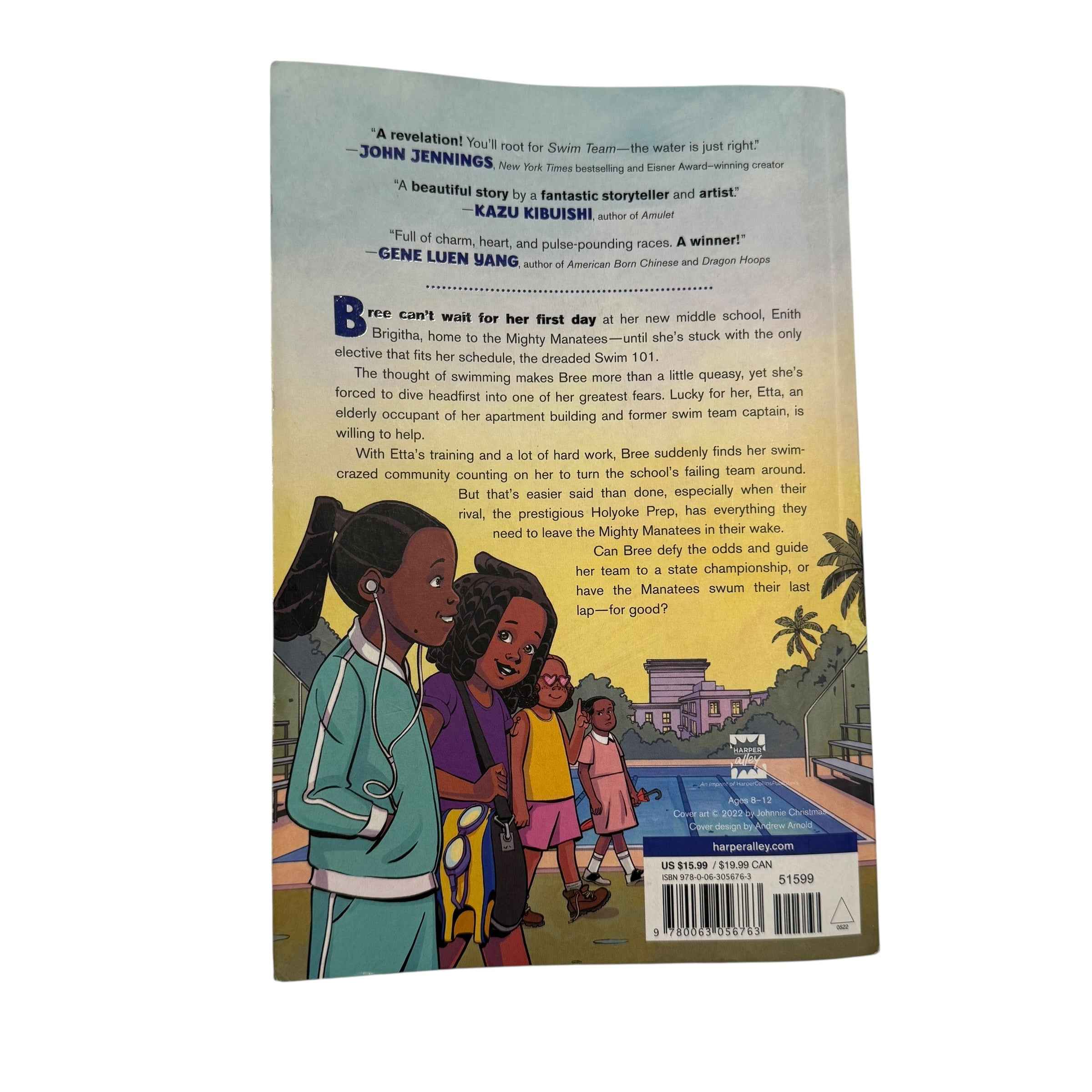 Swim Team Graphic Novel  - Johnnie Christmas