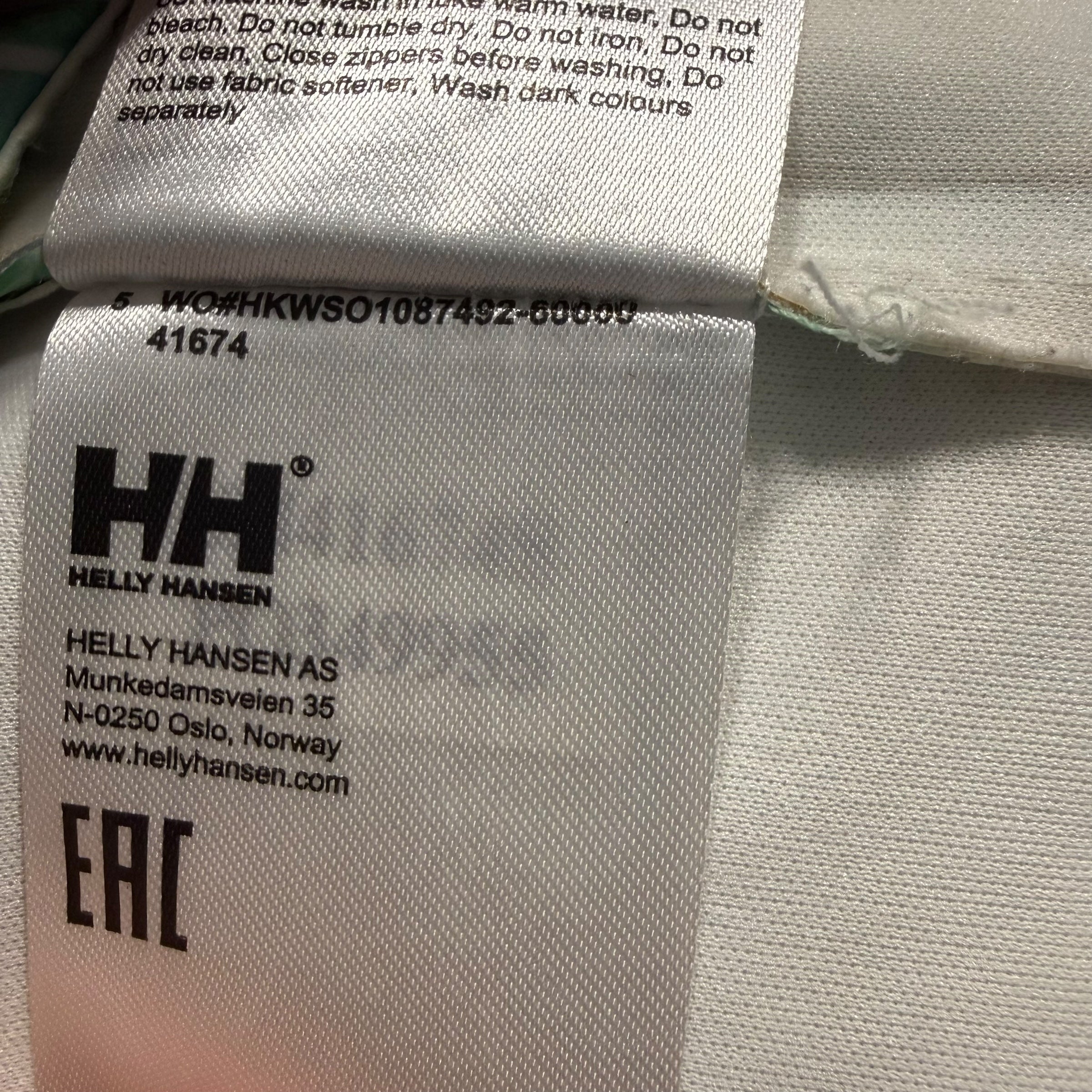 Helly Hansen Unisex Kids Moss Size 10 Rain Jacket