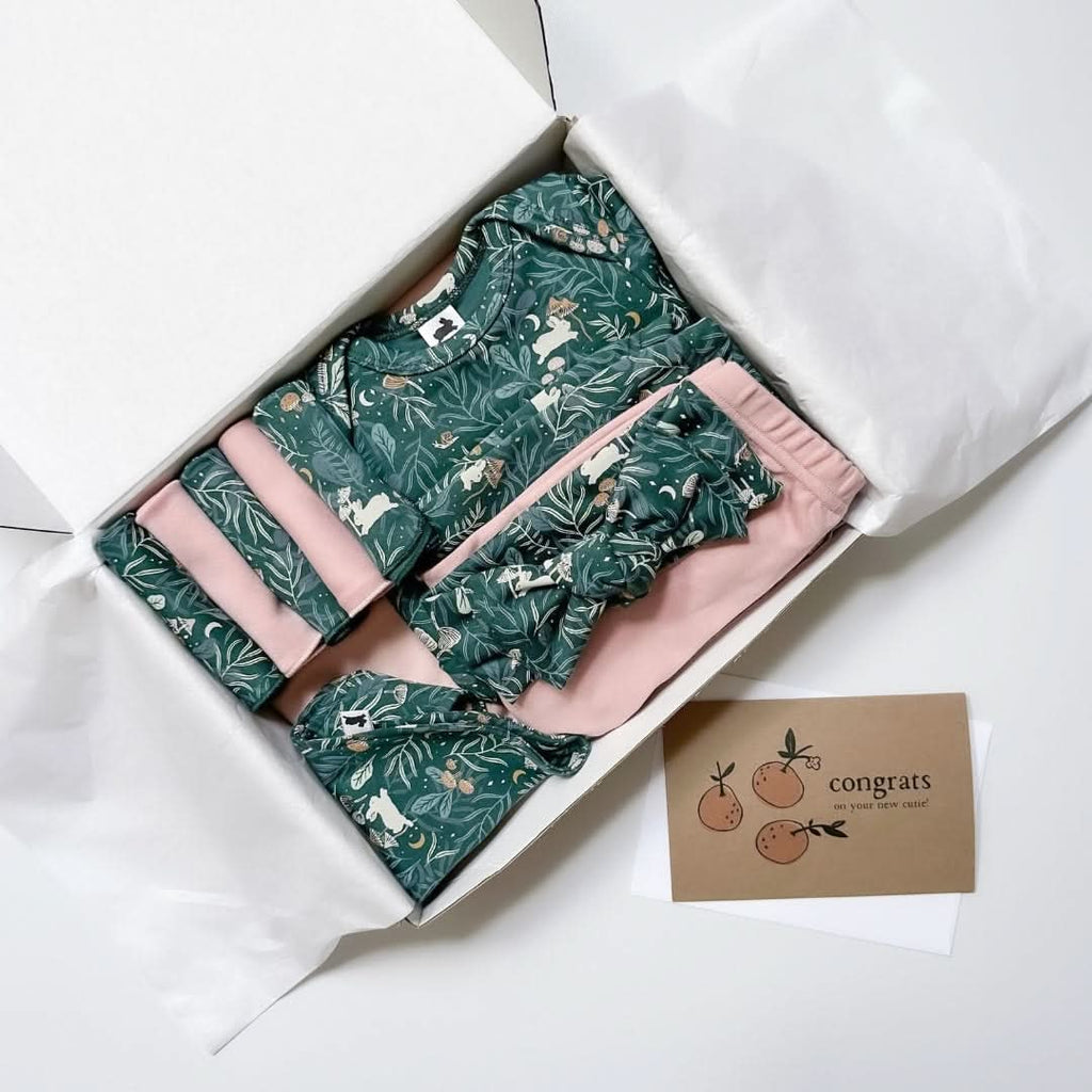 Bamboo Baby Capsule Gift Box | Twilight Grove & Rosewood