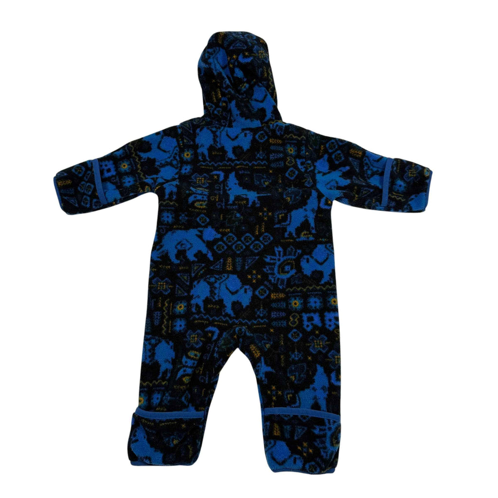 Columbia Infant Snowtop™ II Bunting – Dark Blue Animal Print 3-6 Months