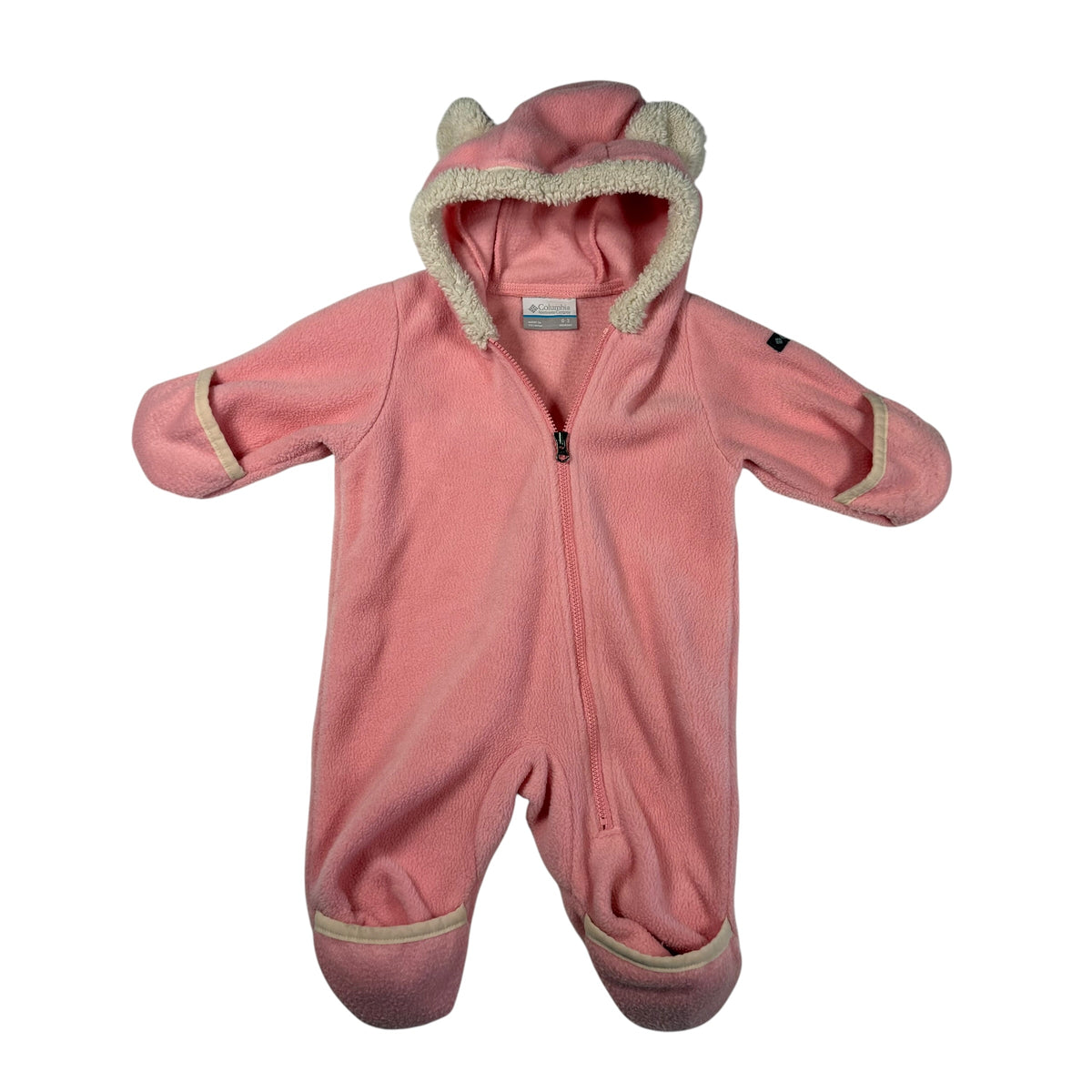 Columbia Foxy Baby Fleece Bunting Suit - Pink - 0-3 Months - Ready Kids Canada