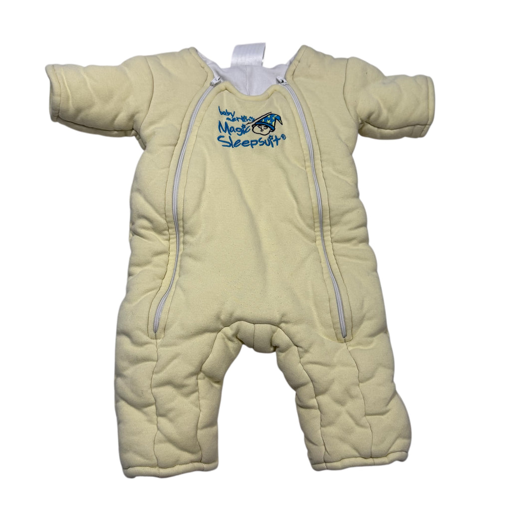 Baby Merlin's Magic Sleepsuit Small 3-6 months yellow