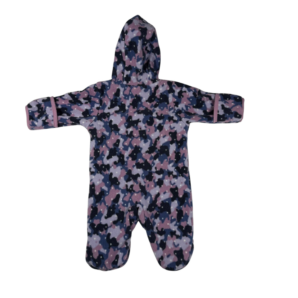 Columbia Baby Fleece Bunting - Purple Camo - Size 0-3 Months - Ready Kids Canada