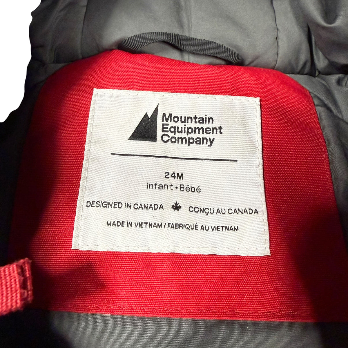 Mountain Equipment Company Toaster Snowsuit - Red - 24 Months - Ready Kids Canada