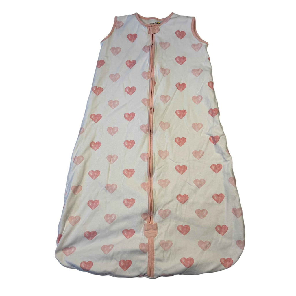 Mama Cheetah Baby Wearable Blanket - Pink Hearts (Size XX-Large, 24–48 Months) - Ready Kids Canada
