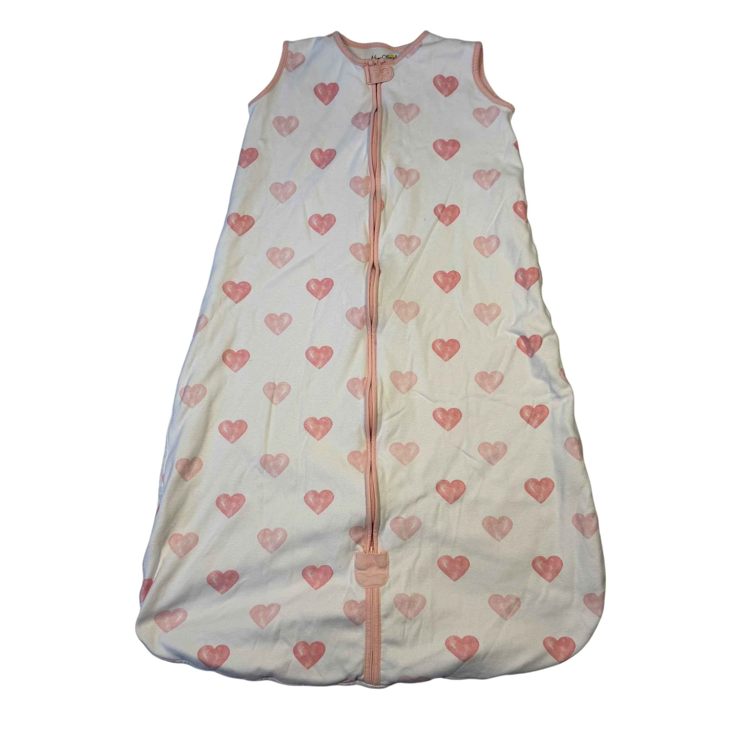 Mama Cheetah Baby Wearable Blanket - Pink Hearts (Size XX-Large, 24–48 Months) - Ready Kids Canada