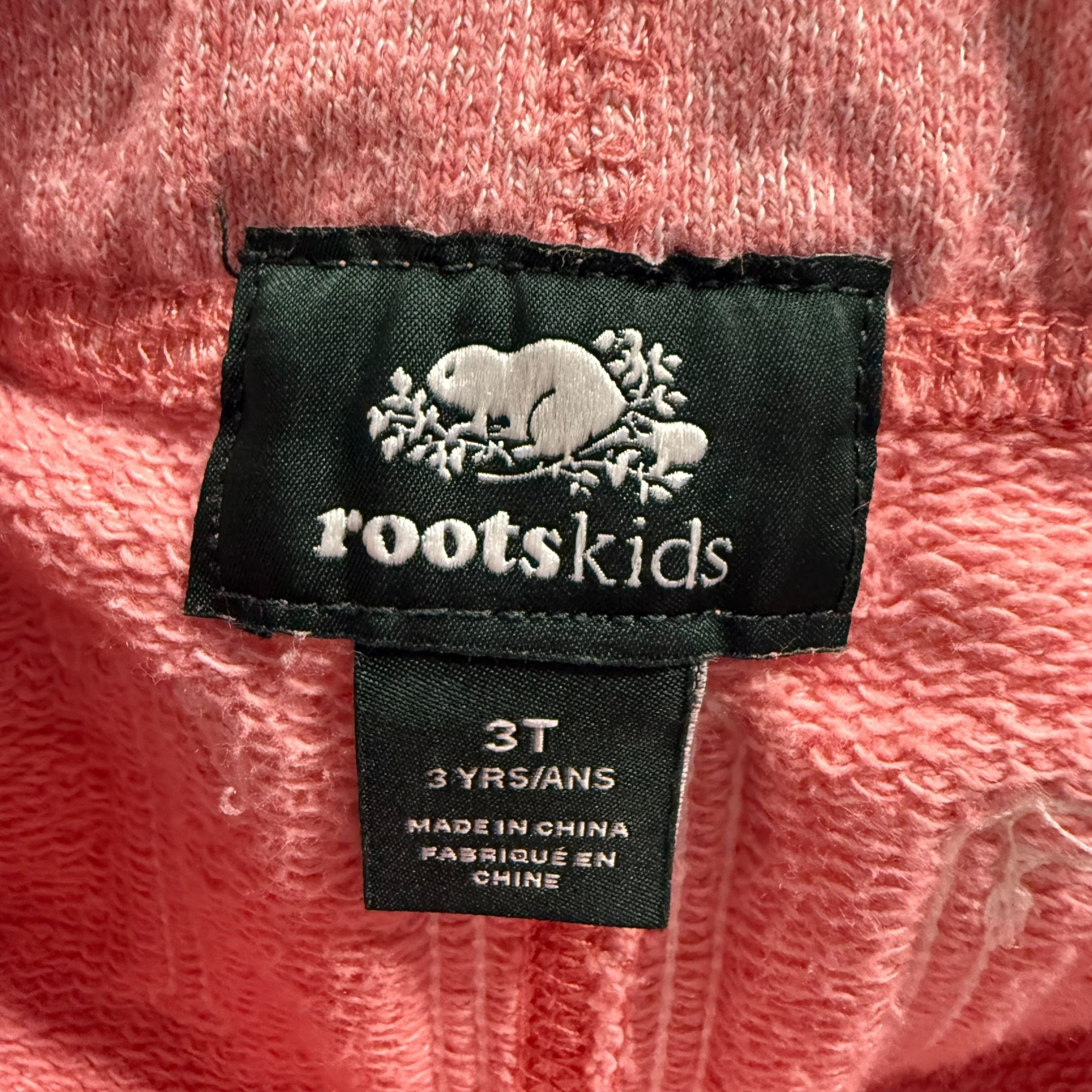 Roots Shorts Red  Salt and Pepper 3T