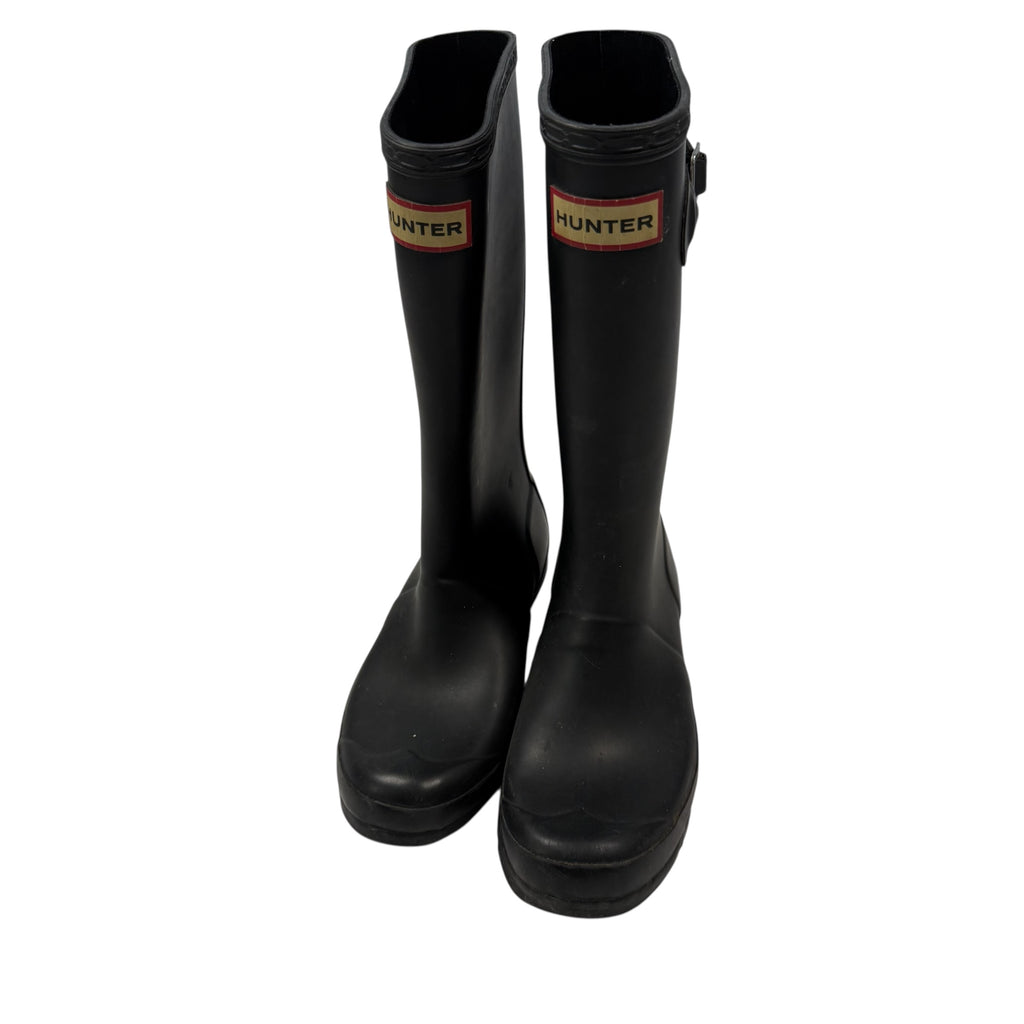 Hunter Rain Boots Black Boy 3/ Girl 4 - Ready Kids Canada