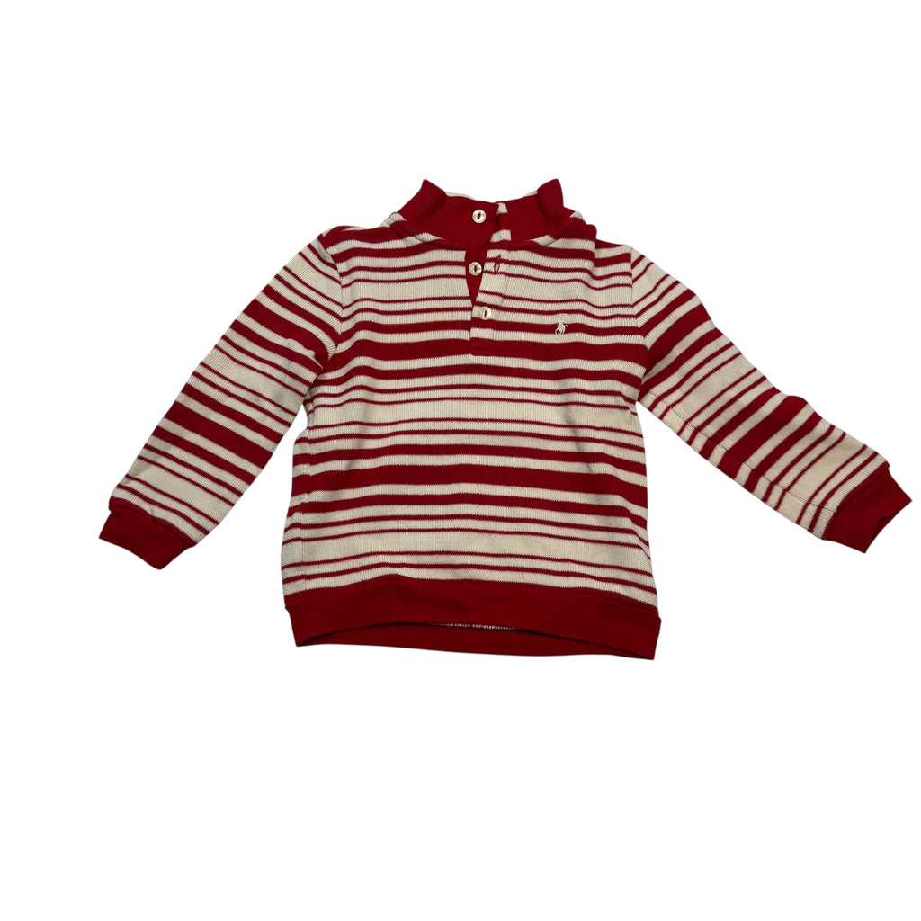 Ralph Lauren 24-month sweater, red and white striped - Ready Kids Canada