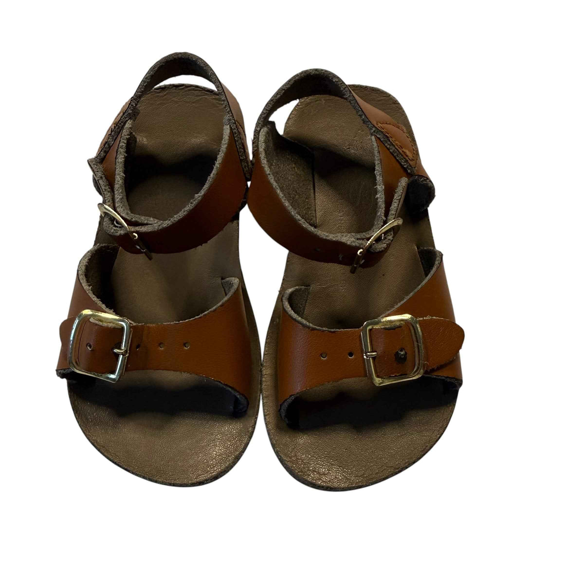 Salt Water Sandals by Hoy Shoe Surfer Brown Size 7 Little Kid - Ready Kids Canada