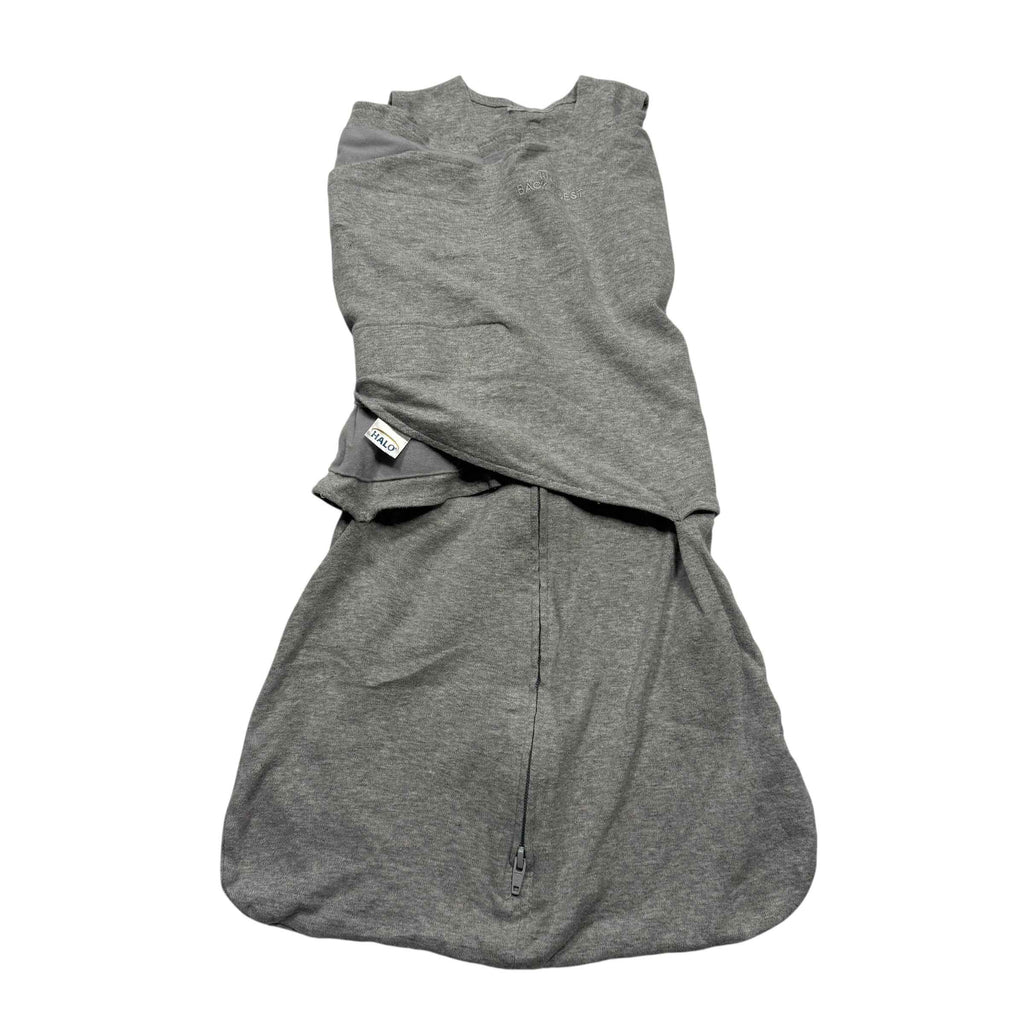 Halo Gray Swaddle Sleep Sack 3-6 Months Cotton