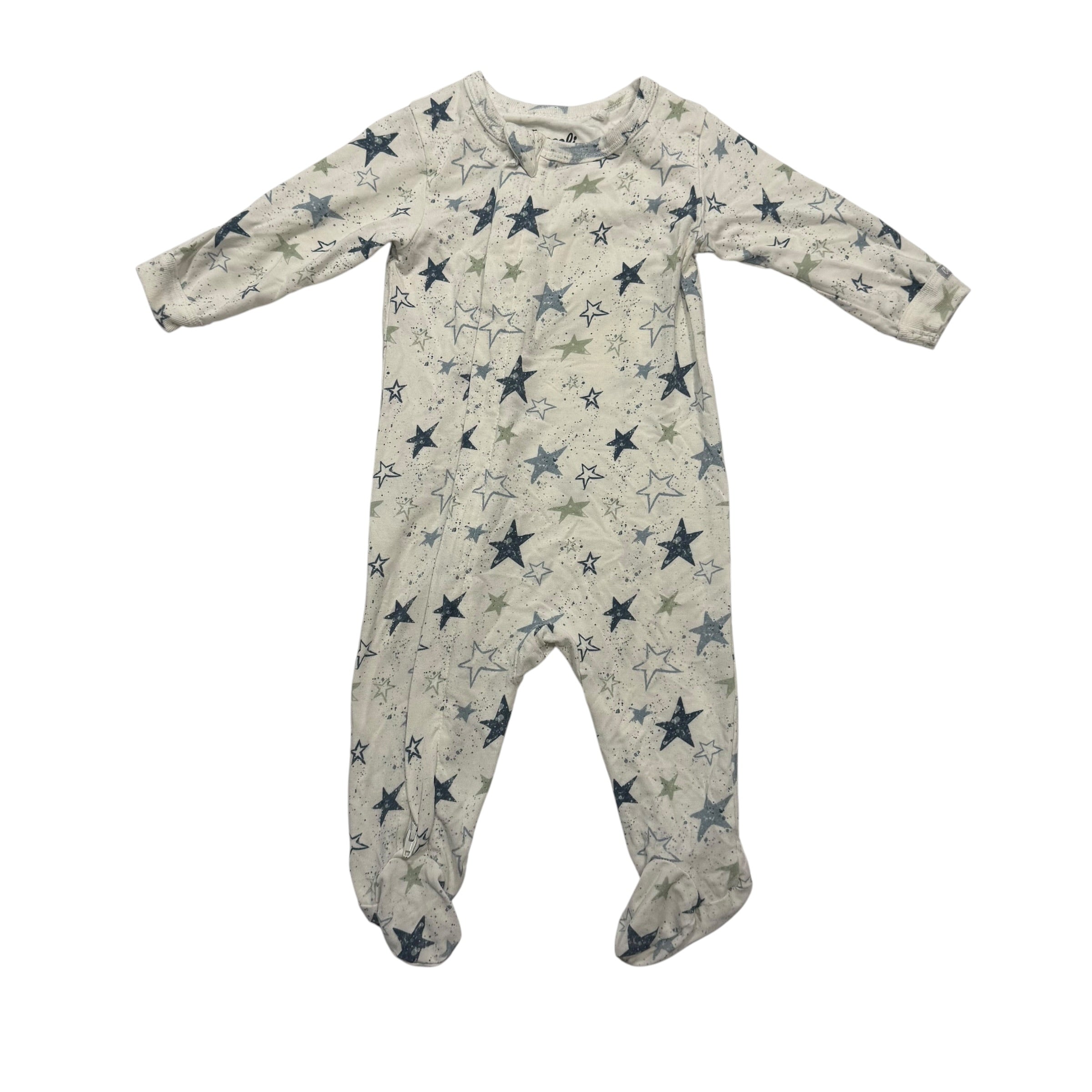 Coccoli 3 Months Modal Zippered Footie Sleeper - Ready Kids Canada