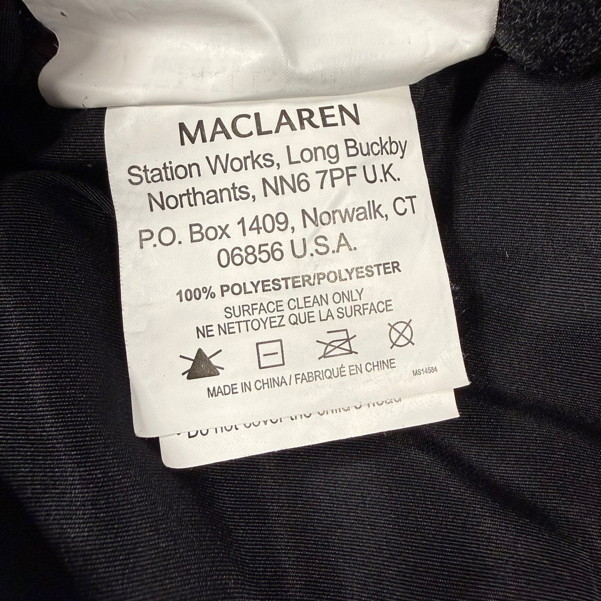 Maclaren Universal Stroller Footmuff - Black - Baby and Toddler - Ready Kids Canada