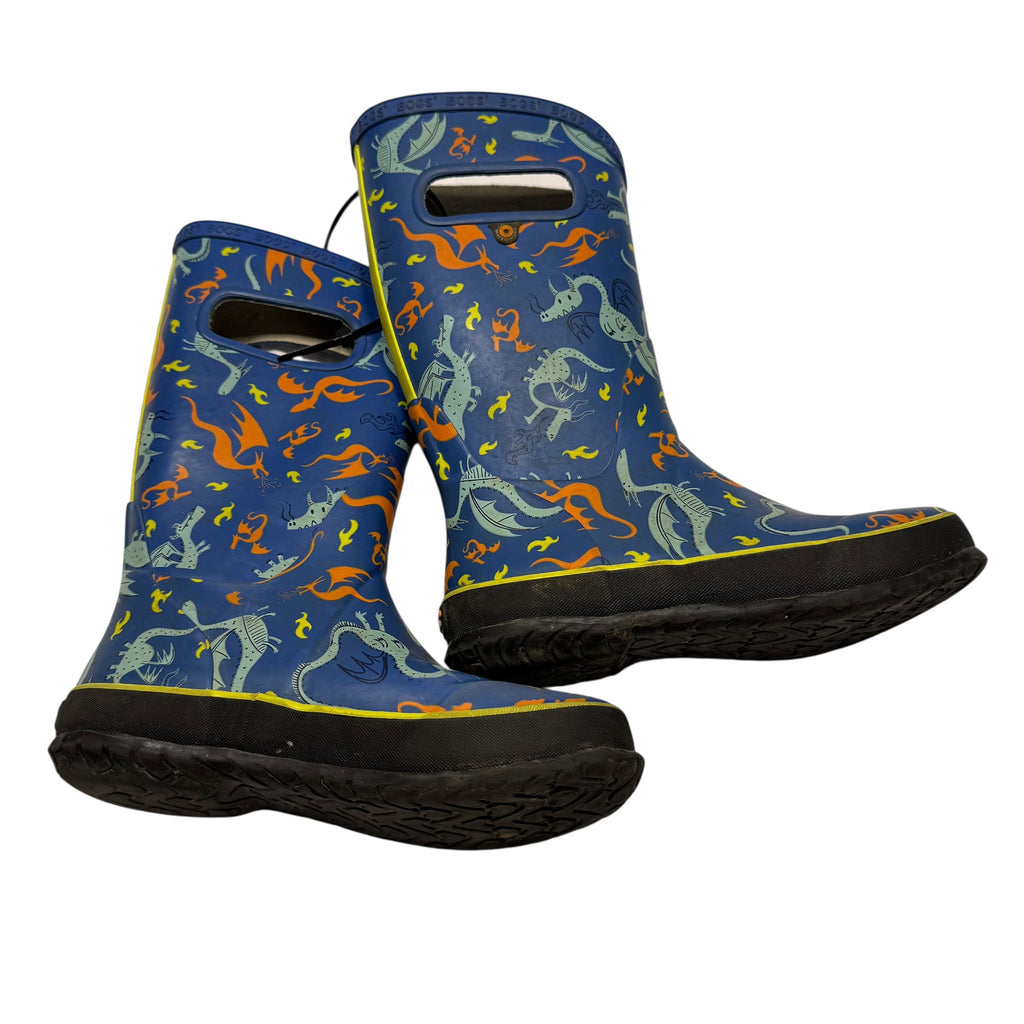 Bogs Kids' Dragons Rain Boot in Big Kid Size 2 - Ready Kids Canada