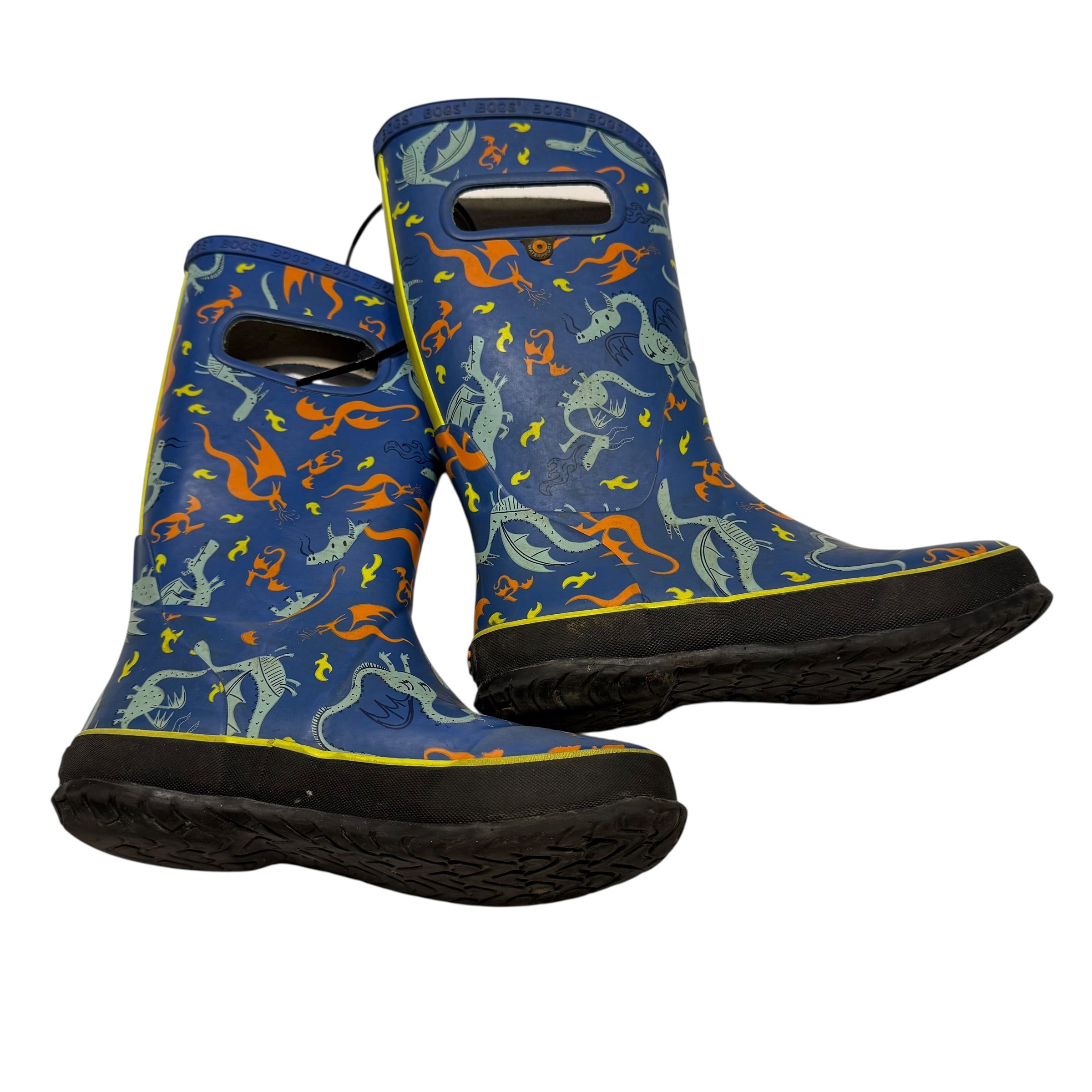 Bogs Kids' Dragons Rain Boot in Big Kid Size 2 - Ready Kids Canada
