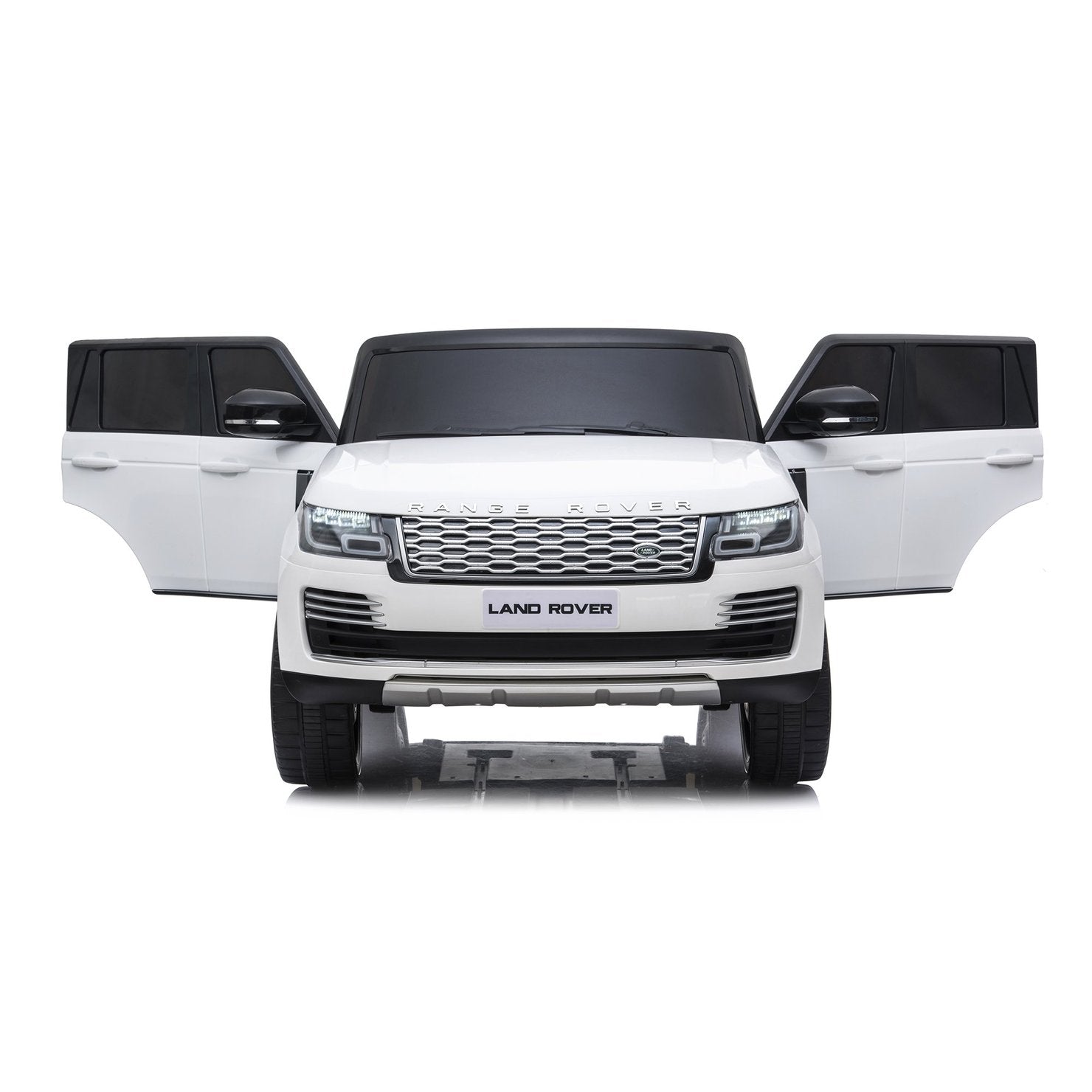 2026 Range Rover HSE 2 Seater 24V Kids Ride On Car With Remote Control DELUXE MODEL WITH LEATHER SEATS AND RUBBER TIRES