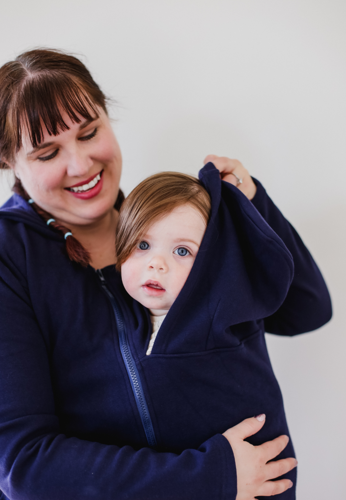 Ella Bella Basics™ 2-in-1 Fleece Baby Carrying Hoodie - Ready Kids Canada