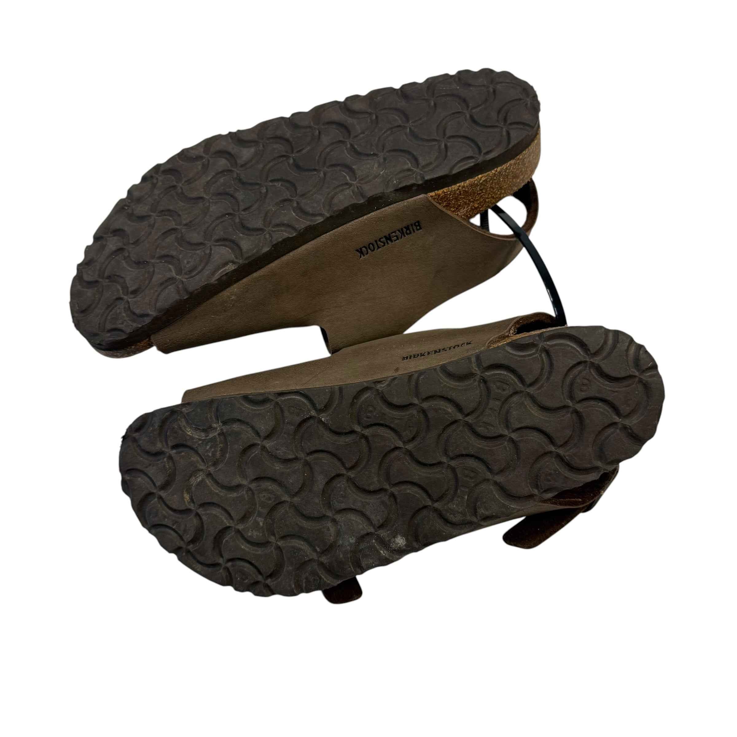 BIRKENSTOCK Kids Milano Birkibuc Ankle-Strap Sandal - Mocha Brown, Size US 2 Big Kids (EU 33) - Ready Kids Canada