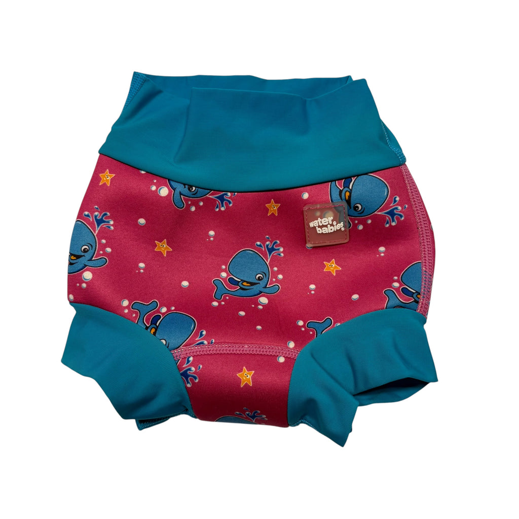 Water Babies Happy Nappy Reusable Swim Diaper Pink Blue XL - Ready Kids Canada