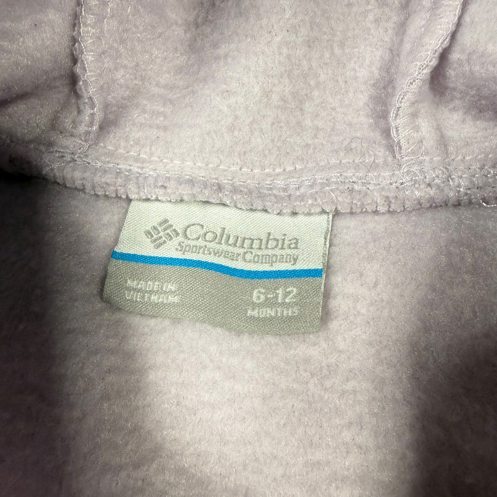 Columbia Baby Fleece Bunting - Purple - Size 6-12 Months - Ready Kids Canada