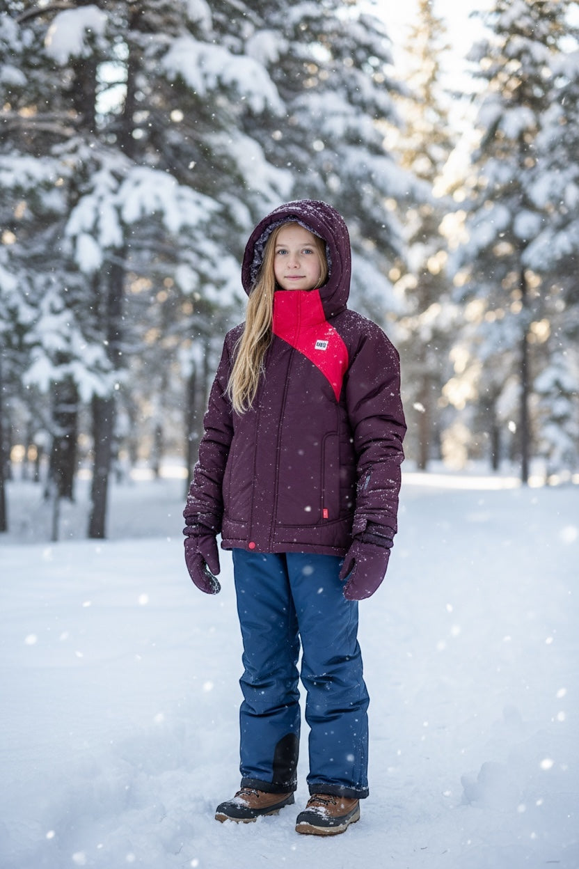 MEC Parka Youth Size 10 Purple Pink