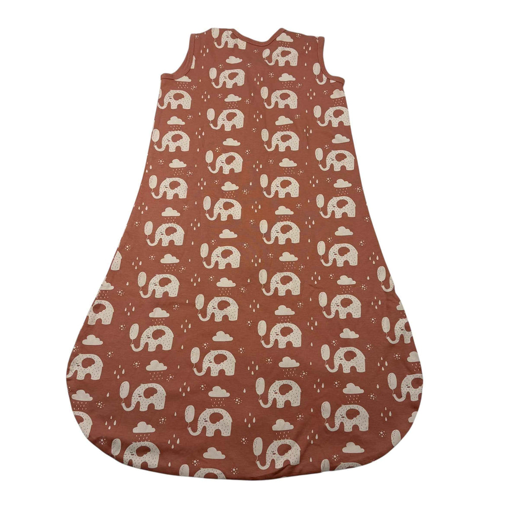 Yoofoss Cotton Sleep Sack - Large (12-18 Months) Pink Elephant