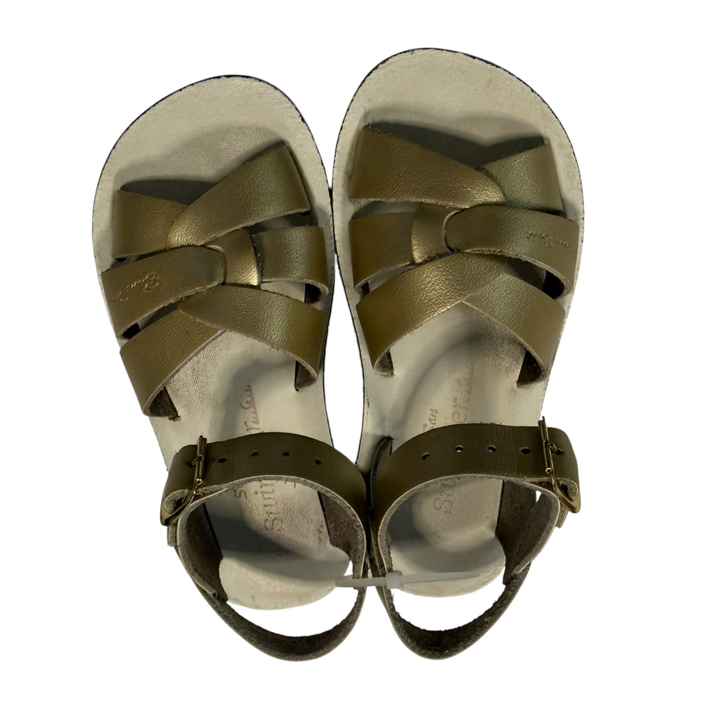 Salt Water Sandals Original Gold (Little Kids Size 9) - Ready Kids Canada