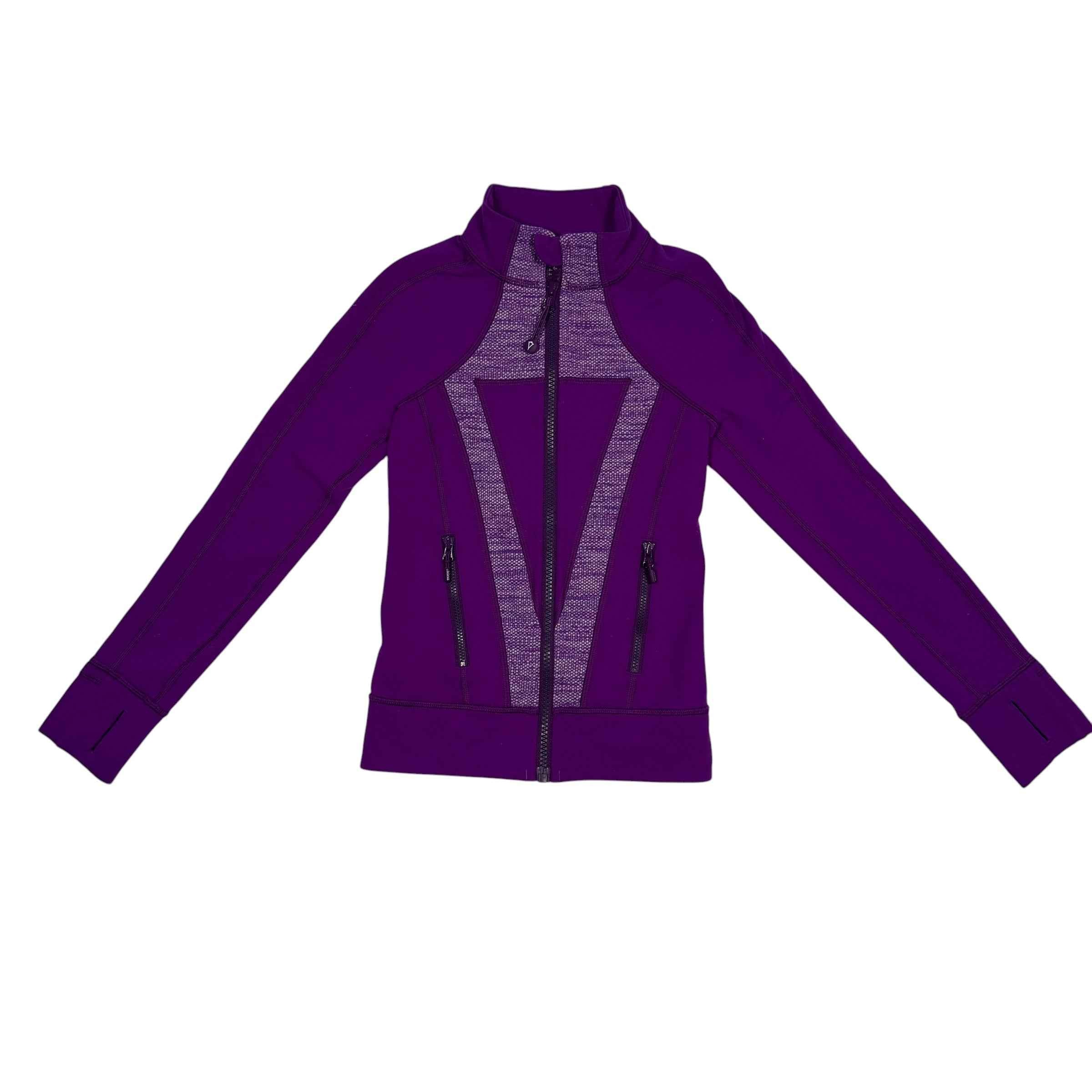 Ivivva Purple Full-Zip Jacket Size 6 - Ready Kids Canada