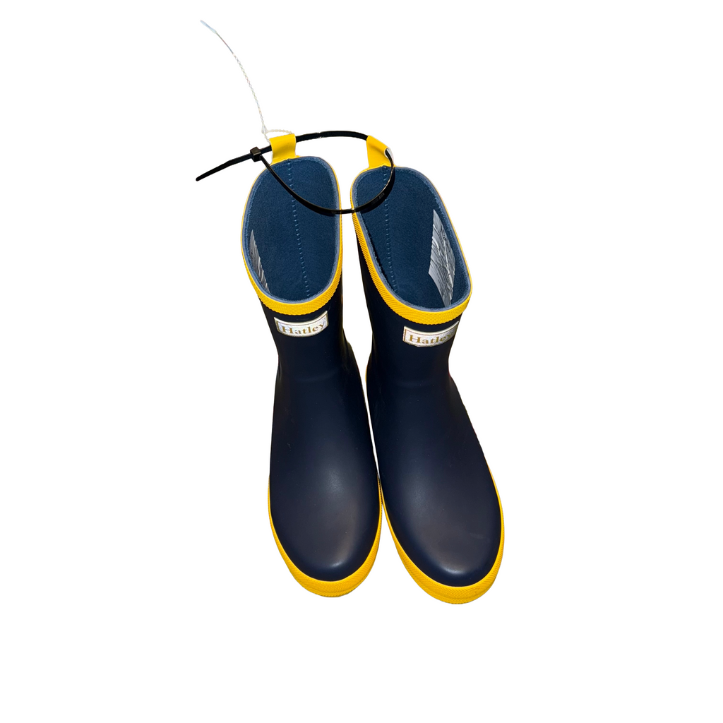 Hatley rain boots size 3 kids waterproof rubber with fun print