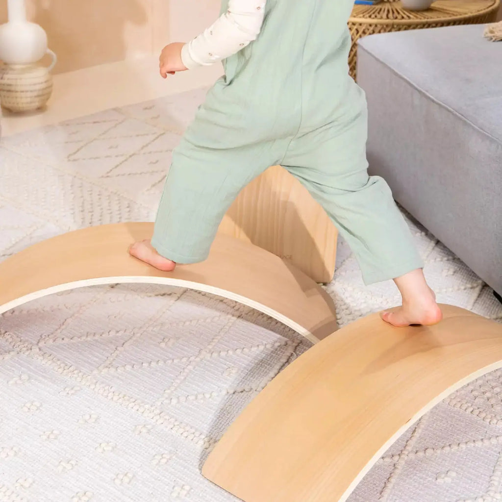 Balance Board - Natural Wood | Coco Village NEW BNWT - Ready Kids Canada