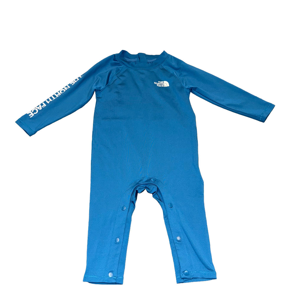 The North Face kids 6-12 month Amphibious one piece sun set infant swim