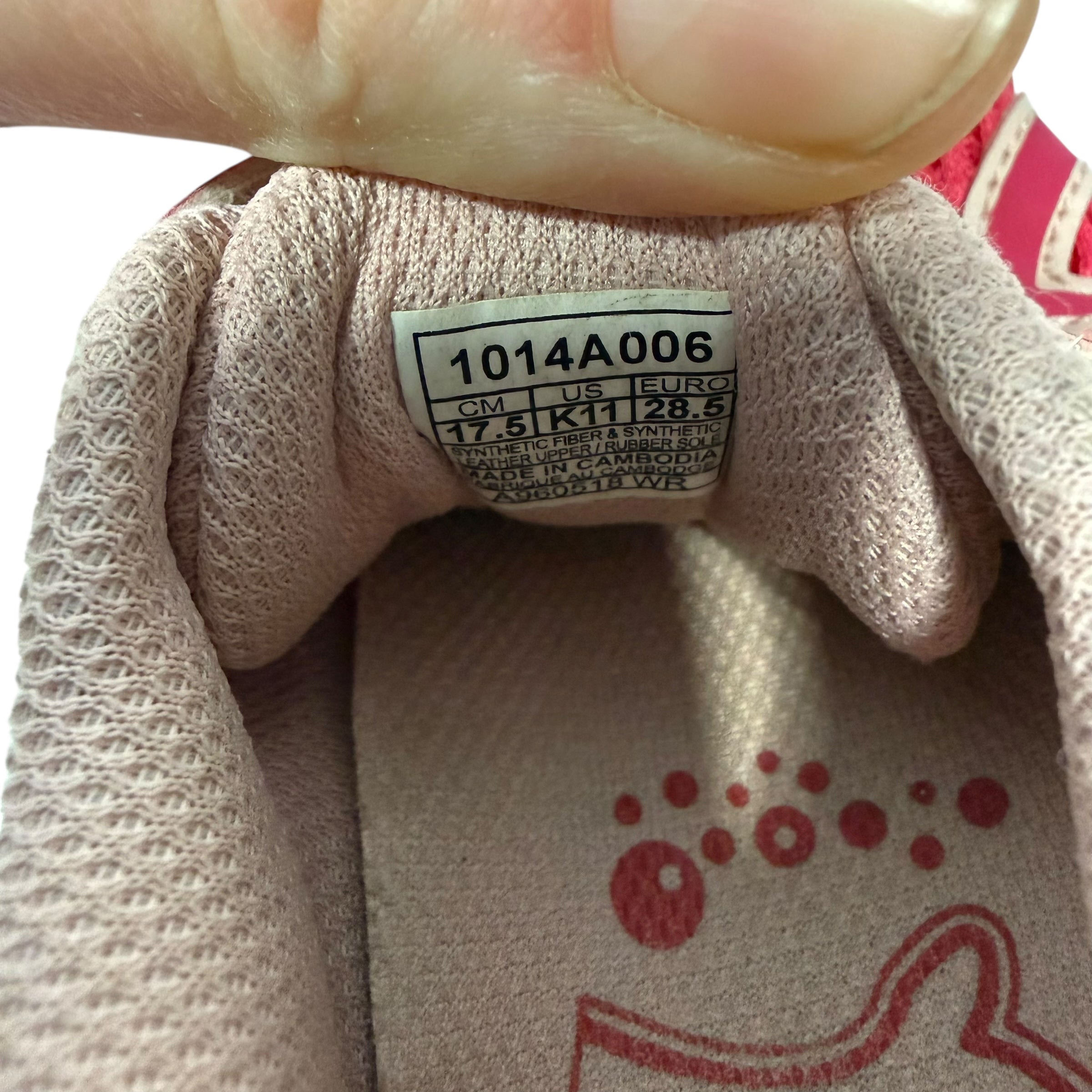 Asics GT1000 Girls Size 11 Little Kid Running Shoes Pink - Ready Kids Canada