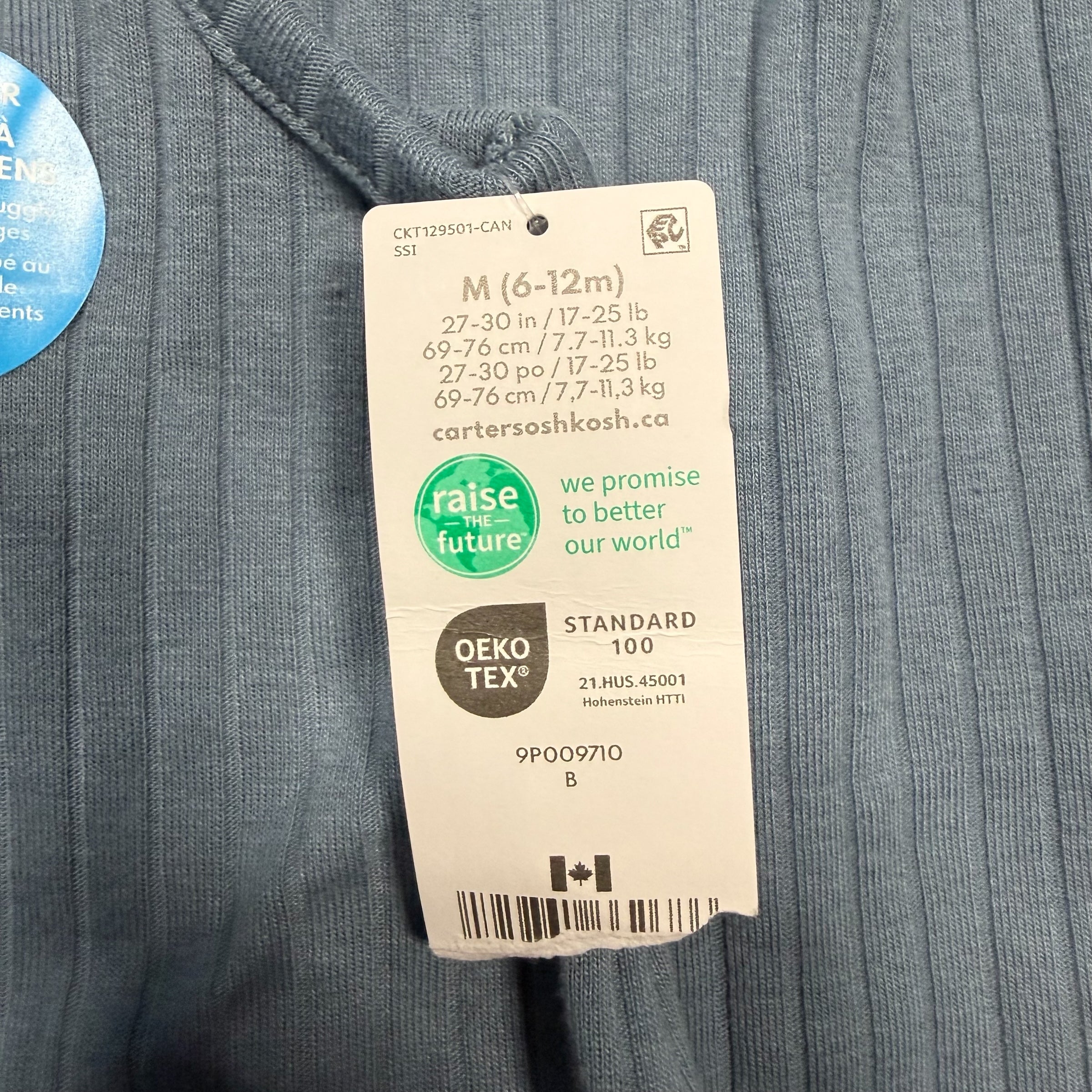 Carter's Blue sleep sack new 6-12 months