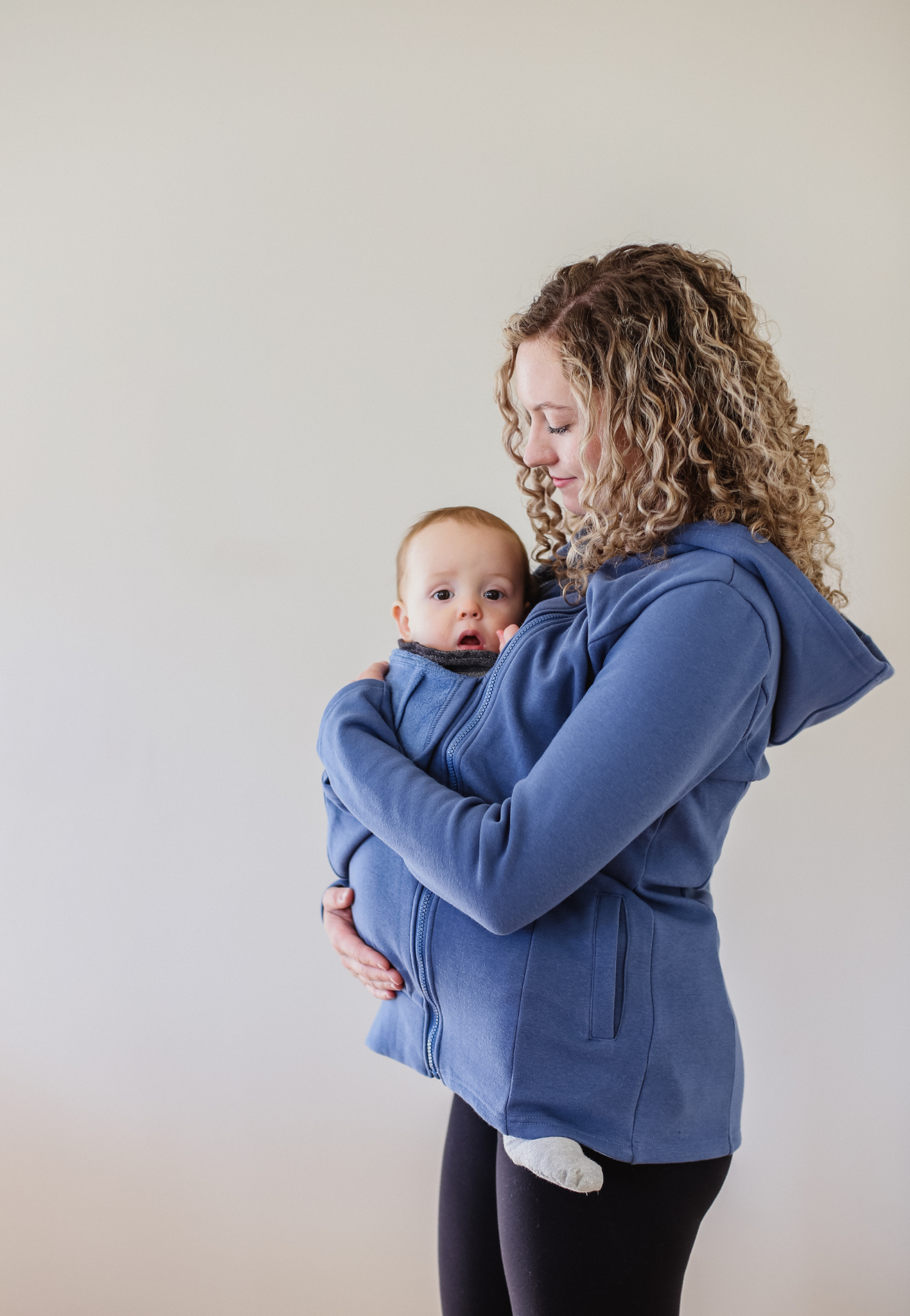 Ella Bella Basics™ 2-in-1 Fleece Baby Carrying Hoodie - Ready Kids Canada