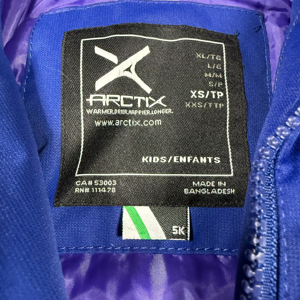 Arctix Kids Snow Jacket - Blue, Purple and Pink - Size 5T - Ready Kids Canada