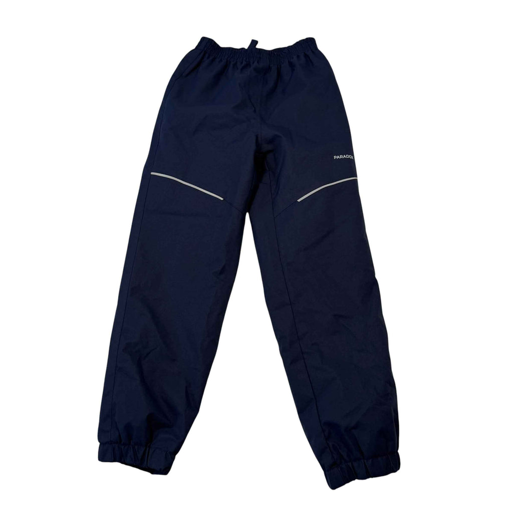 Paradox Kids' Performance Waterproof Rain Splash Pants (Size Medium 7/8) in Navy Blue - Ready Kids Canada