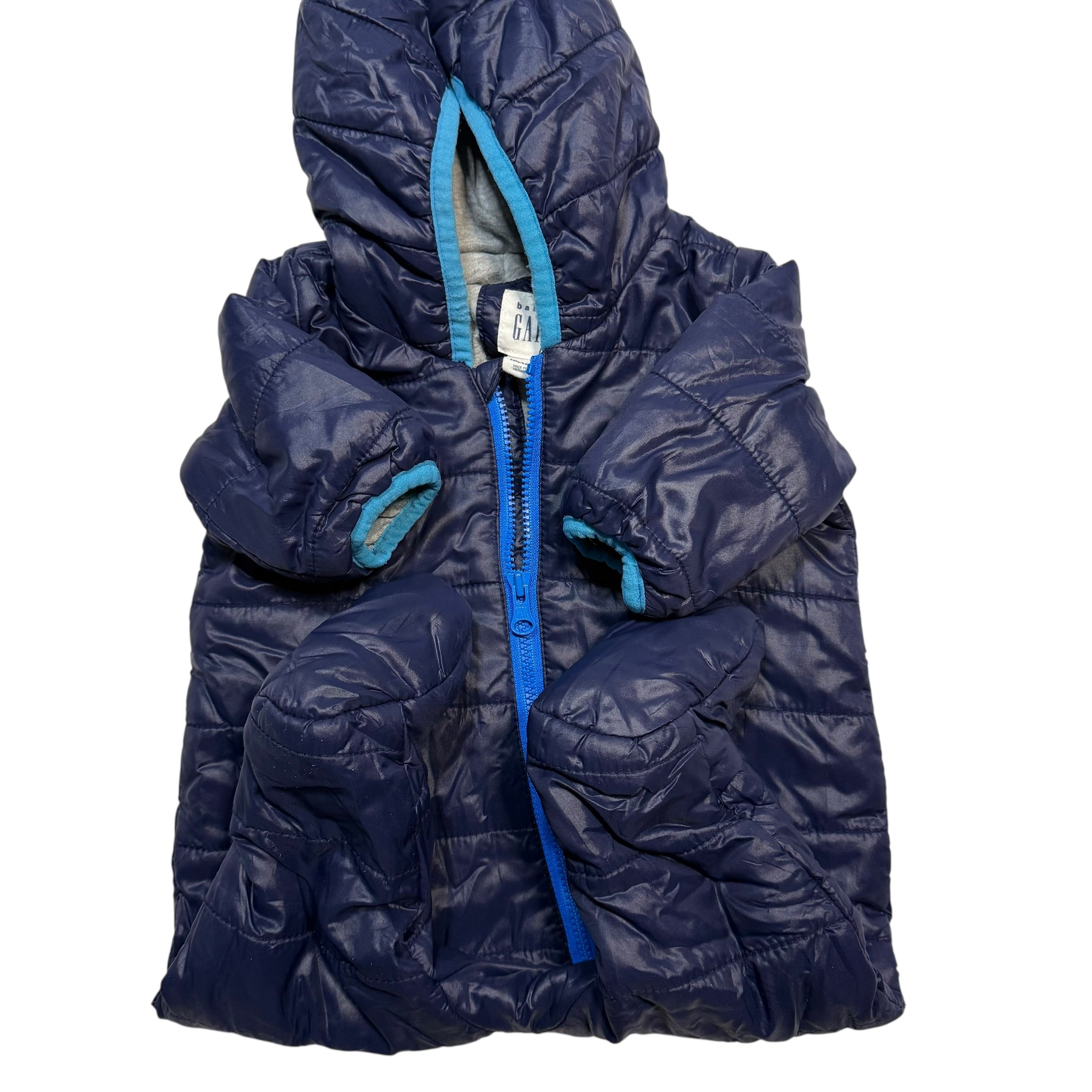 Baby GAP 0-3 Month Light Snowsuit With Covered Feet