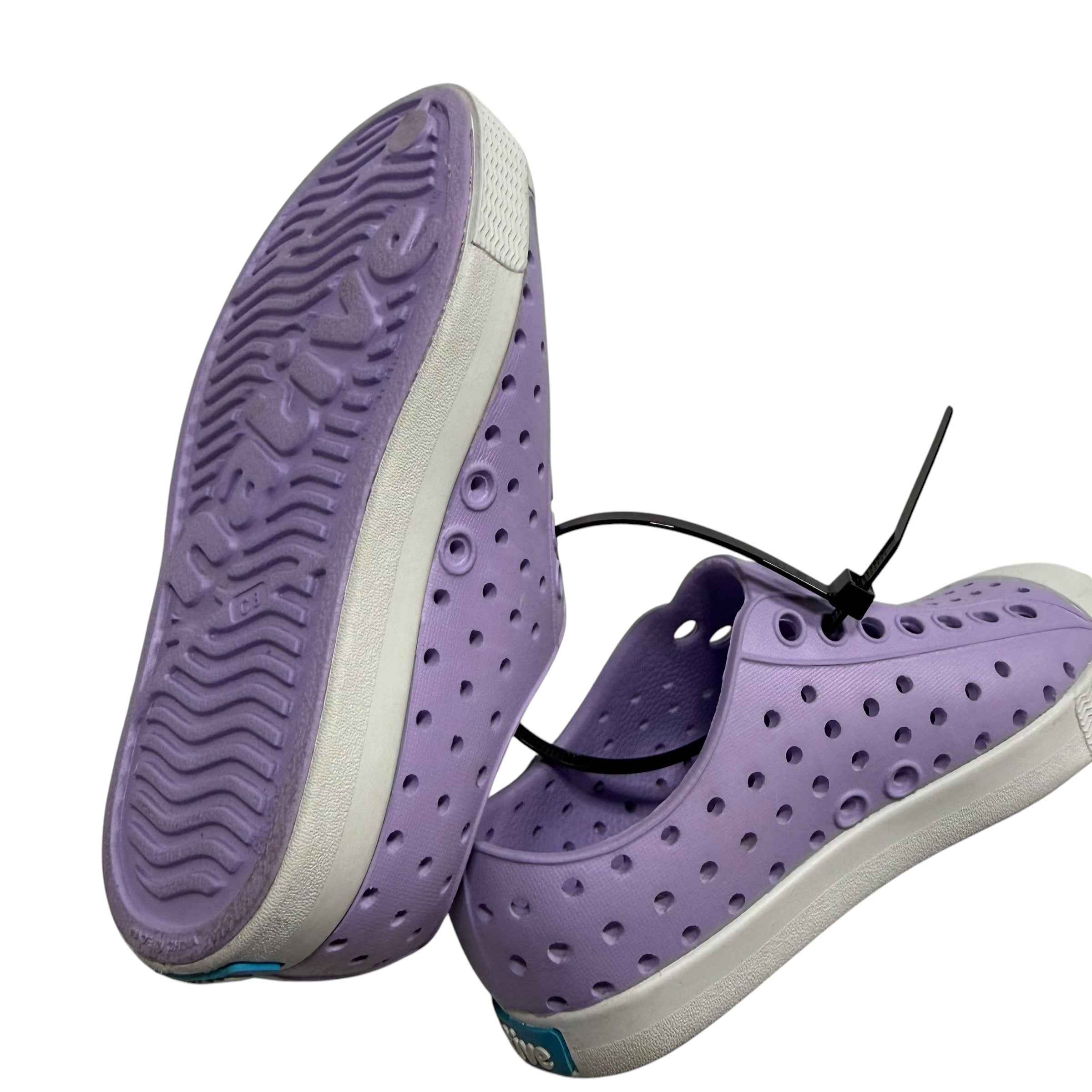 Native Shoes Jefferson Child Waterproof Slip-On Sneakers – Purple & Lilac Size 8 C8 - Ready Kids Canada